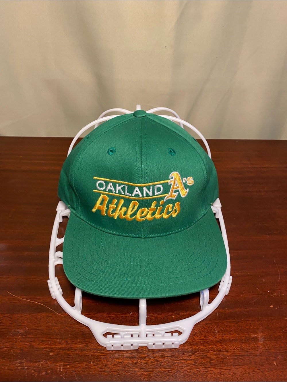 American Needle MLB Baseball Oakland Athletics Snapback Baseball Cap Green O/S
